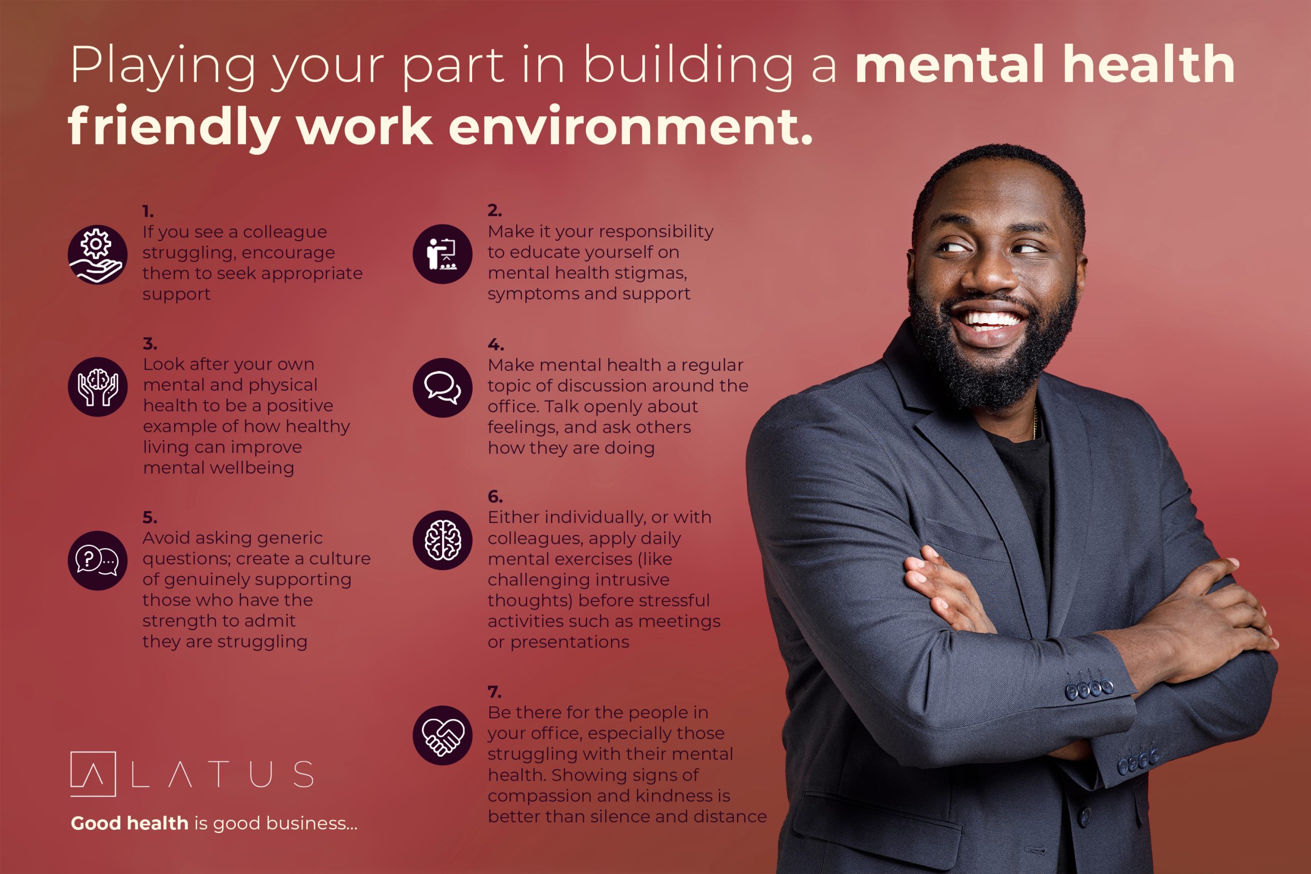 playing your part in building a mental health friendly work environment